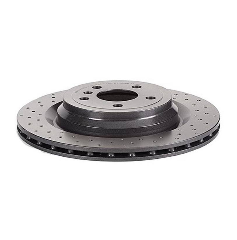 Mercedes Brembo Disc Brake Rotor - Rear (330mm) (Cross-Drilled) 1664230412